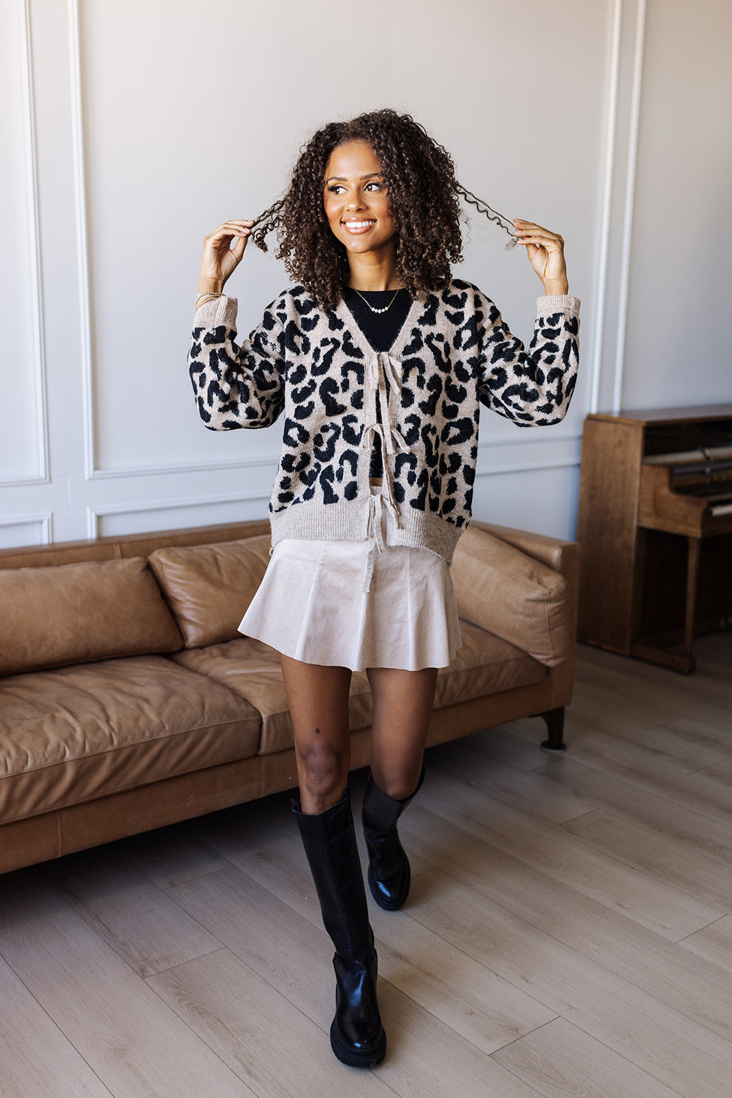 Wild Side Sweater - Taupe - Image 2