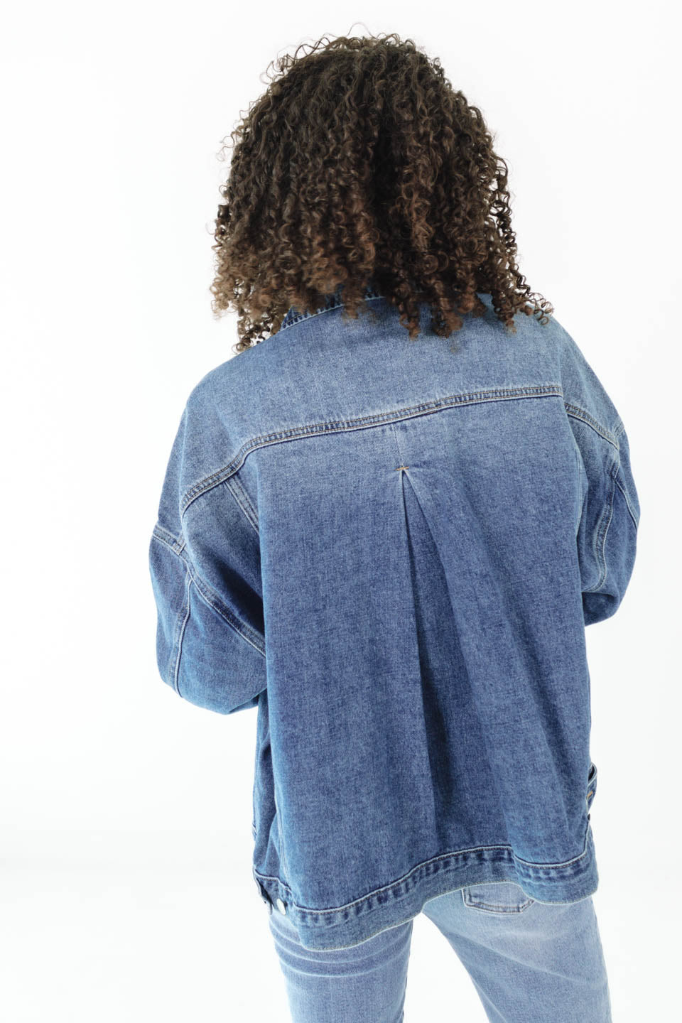 Time To Head Out Denim Jacket - Denim - Image 4
