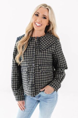 Charming Girl Jacket - Navy