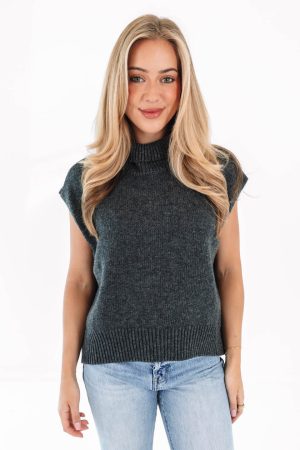 Lights Of London Sweater - Charcoal