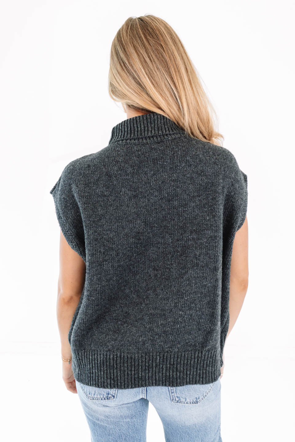 Lights Of London Sweater - Charcoal - Image 4