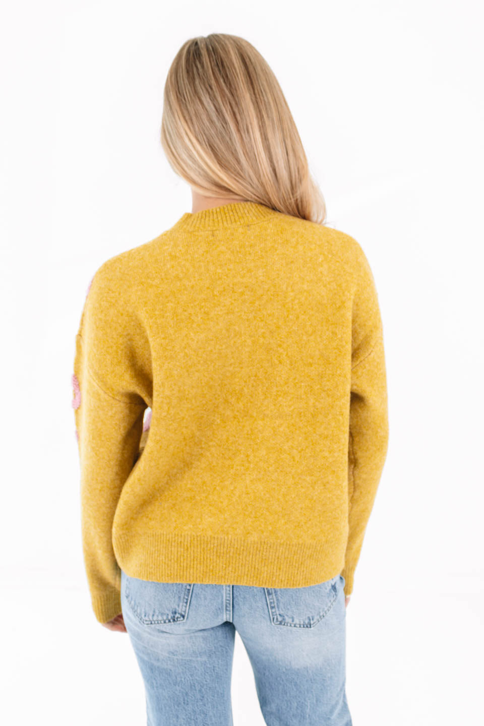 On The Top Sweater - Chartreuse - Image 6