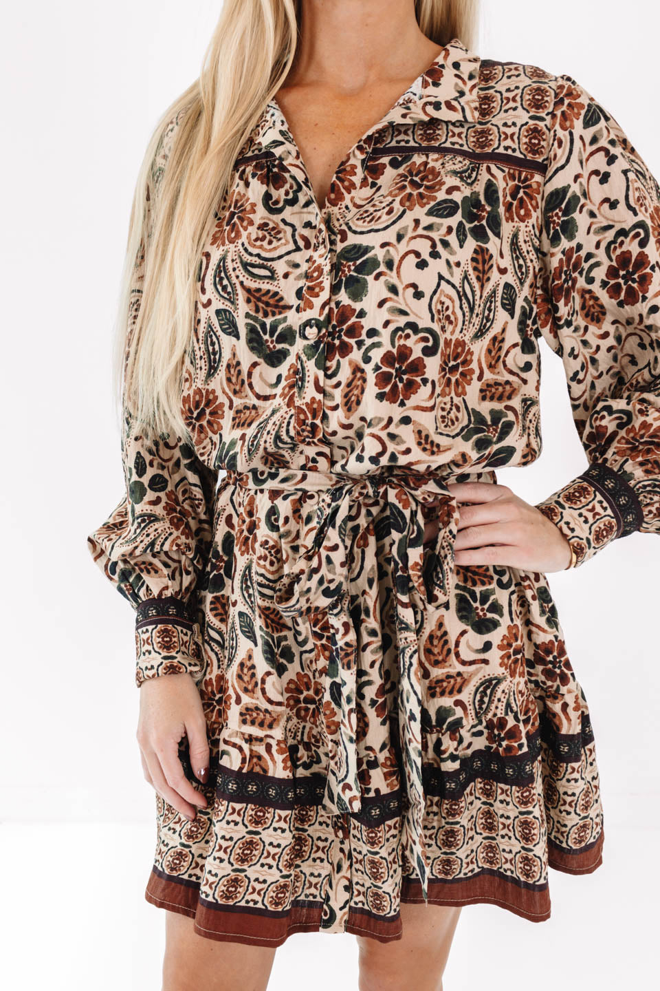 November Necessity Dress - Cream