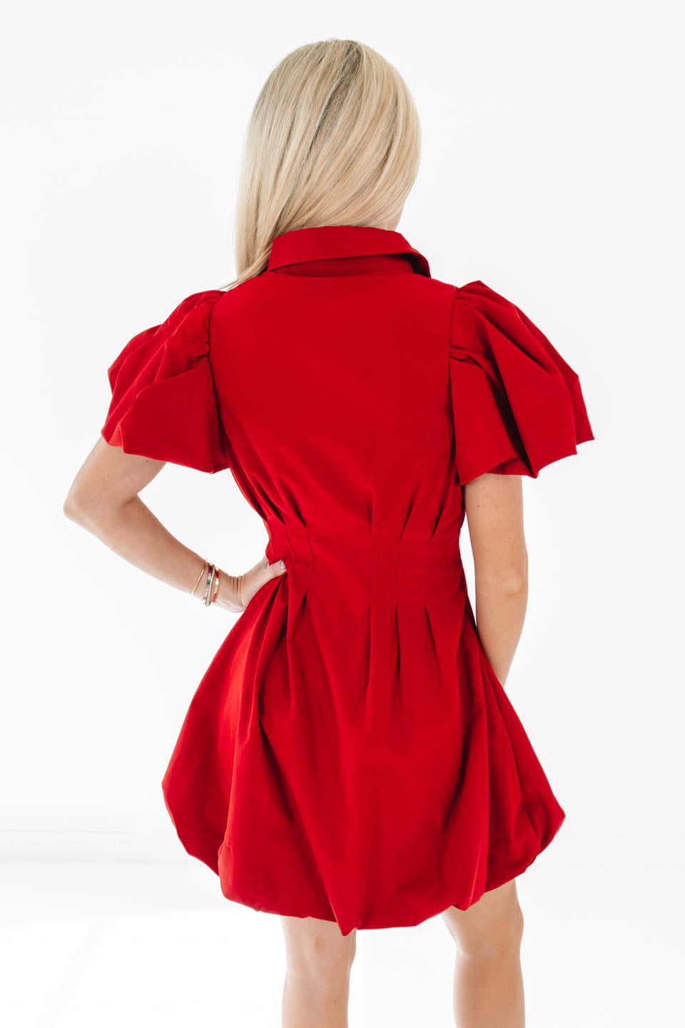 Go With Grace Dress - Scarlet - Image 6