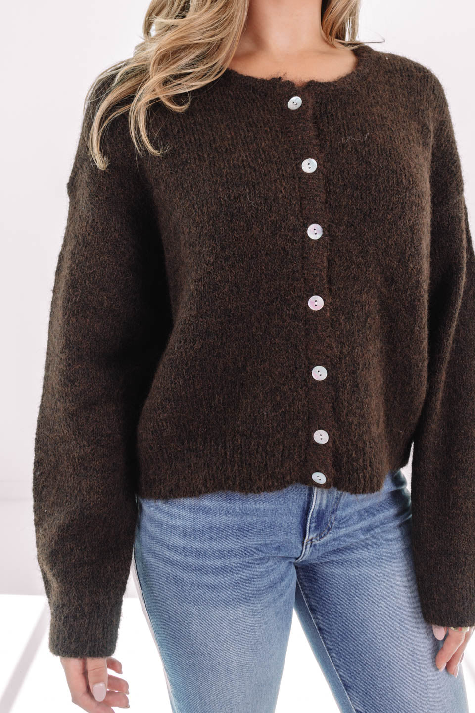 Getting Cleaned Up Sweater - Brown - Image 4